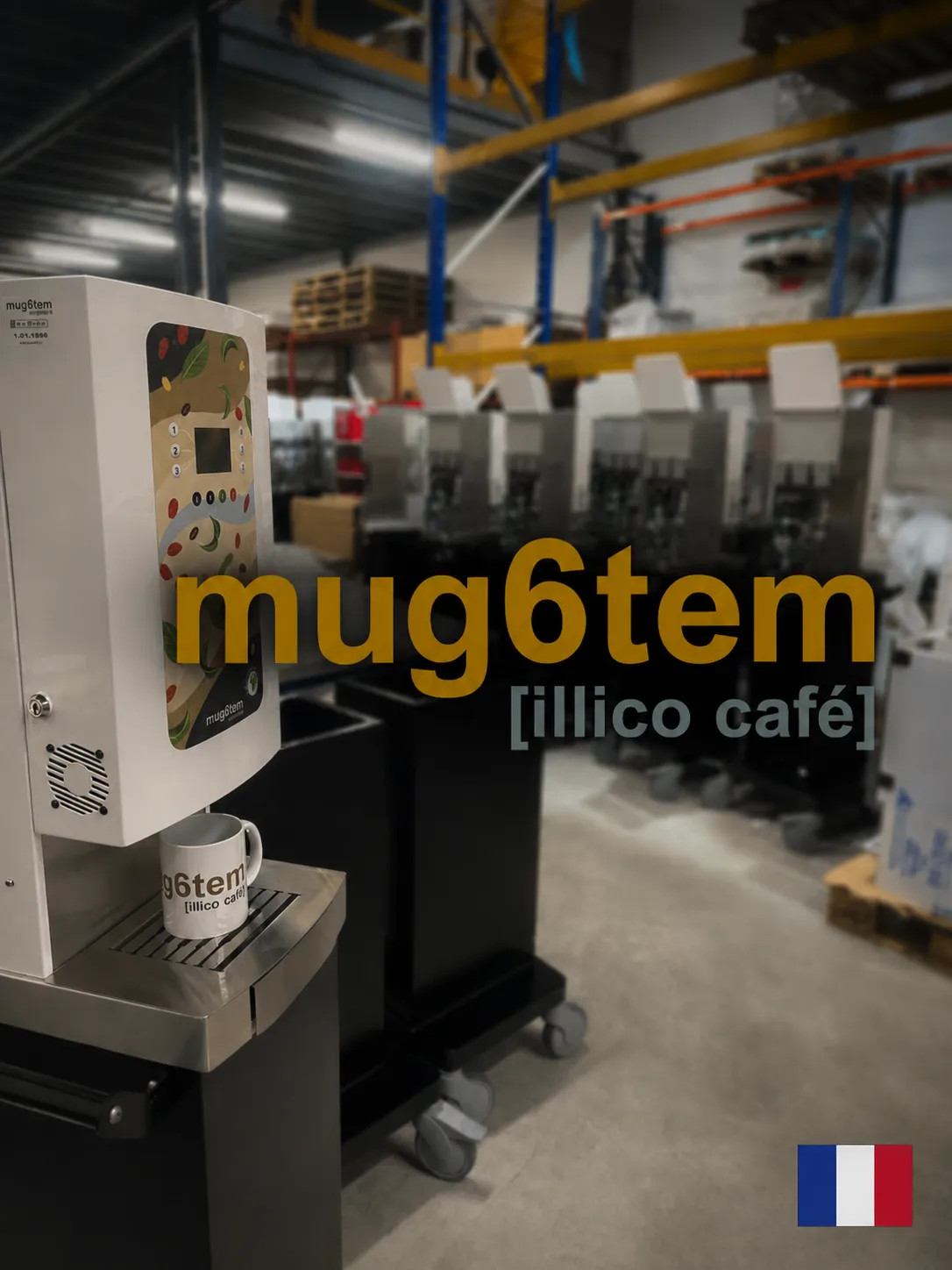 Préparateurs Mug6tem fabriqués en France, dans l'atelier de Collégien
